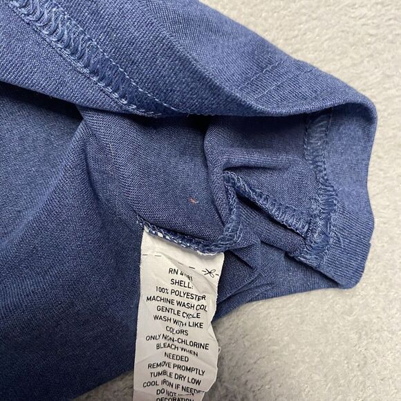 Polo Sport Ralph Lauren 1/4 Zip Blue Performance Pullover Thermovent Golf Preppy - Picture 5 of 8